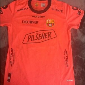 The Marathon Clothing Orange and Black Jersey